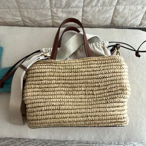 Zara straw bag